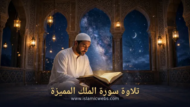 تلاوة سورة الملك بصوت خاشع مميز وفضلها العظيم
