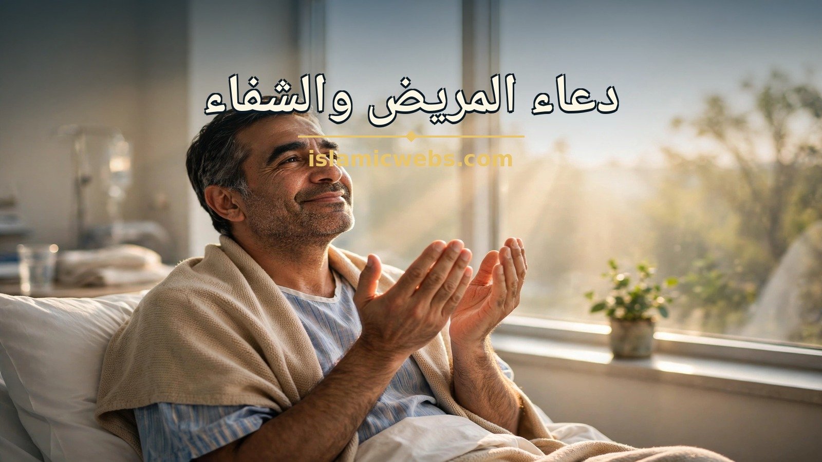 دعاء المريض والشفاء: أدعية نبوية مأثورة كاملة مكتوبة وآداب الدعاء للمريض