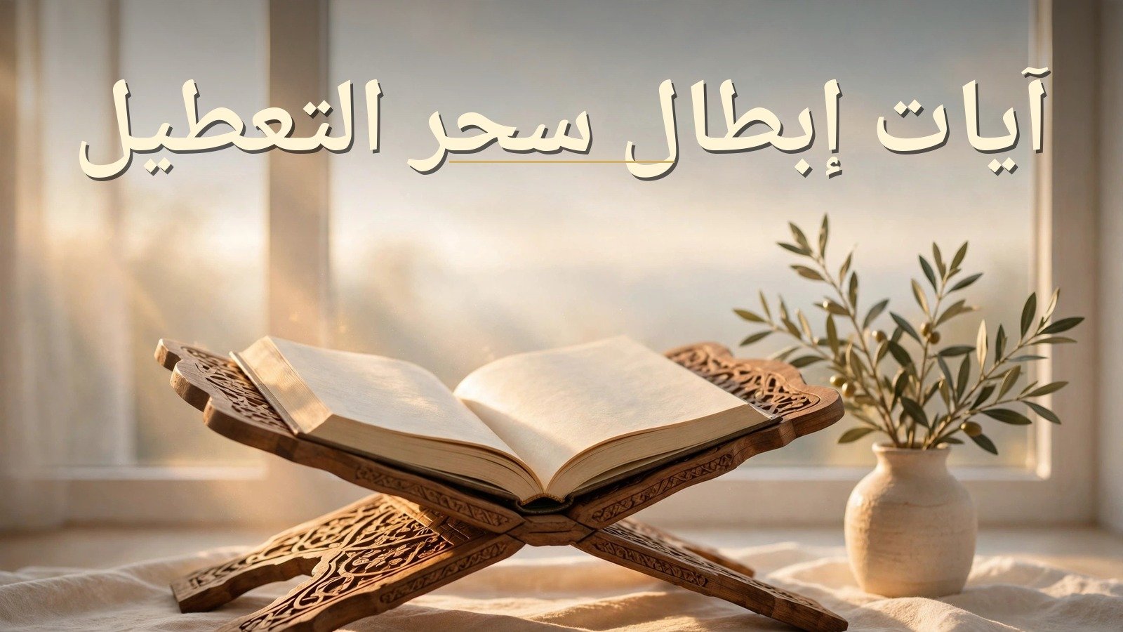 آيات إبطال سحر التعطيل