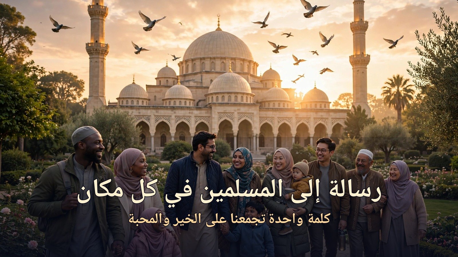 رسالة إلى المسلمين في كل مكان