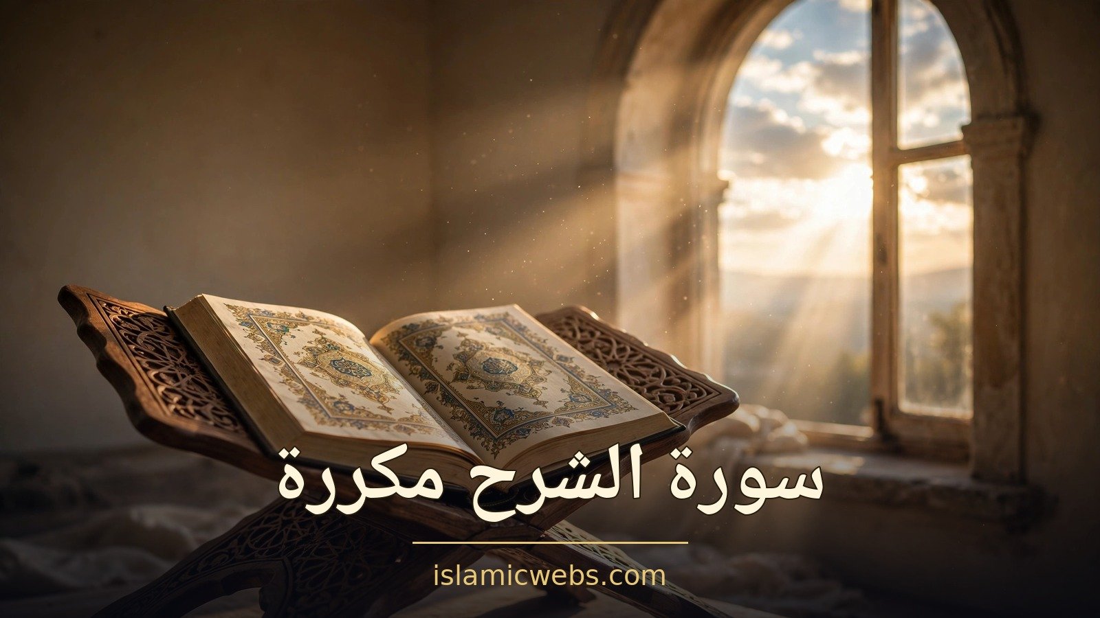 سورة الشرح مكررة